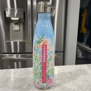 Starbucks + Lilly Pulitzer S'well Limited Edition Bottle 2017